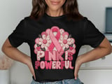 Pink Is Powerful Faux Patchwork Tee thumbnail 1