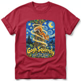 Gogh Squirrely ~ Comfort Colors Premium Tee thumbnail 2