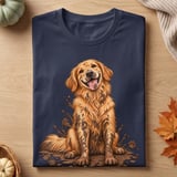 Muddy Golden Retriever Worth It Tee thumbnail 2