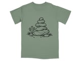 Mindful Cairn & Cactus T-Shirt thumbnail 5