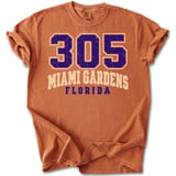 305 Miami Gardens Florida Tee thumbnail 2