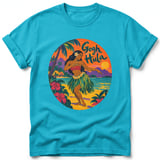 Gogh Hula ~ Comfort Colors Premium Tee thumbnail 5