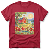 Teacher Dots ~ Comfort Colors Premium Tee thumbnail 2
