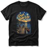 Gogh Lake Life ~ Comfort Colors Premium Tee thumbnail 1