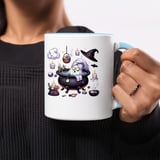 Halloween Mug, Ghost Spa Day, Witchcraft Brew, Spooky Season Decor, Cute Halloween Gift, Halloween Party Mug, Halloween Coffee Mug thumbnail 4