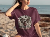 Pittie Papa Rescue Dad Tee thumbnail 3