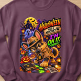 Halloween Mystery Detective Chase Dog Sweatshirt thumbnail 6