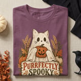 Purrfectly Spooky Ghost Cat Tee or Sweatshirt thumbnail 17