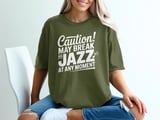 Caution! May Break Into Jazz Graphic Tee thumbnail 2