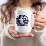Halloween Mug, Spooktok Ghost Mug, Funny Halloween Mug, Spooky Mug, TikTok Ghost, Halloween Gift, Cute Ghost Mug, Fall Mug, Trendy Mug thumbnail 7