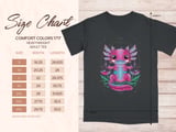 Adorable Libra Axolotl Graphic T-Shirt thumbnail 7