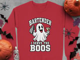 Bartender I Serve The Boos Tee thumbnail 8