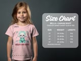 Cute Poodle Skeleton Costume Sweatshirt, Kids Halloween Cozy Pullover, Adorable Ghost Companions Design, adult and kid size t-shirts thumbnail 4