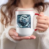 Halloween Mug, Skateboarding Ghost Mug, Spooky Season Mug, Halloween Gift Idea, Skateboarder Gift, Unique Coffee Mug, Ghost Skateboarding thumbnail 5