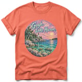Gogh Lake Huron ~ Comfort Colors Premium Tee thumbnail 4