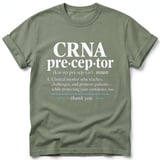 CRNA Preceptor Definition Tee thumbnail 2