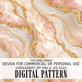 Rose Gold Marble Tumbler, Digital Paper, Watercolor Flower Backgrounds, Floral Junk Journal Pages, Printable Tumbler png, Scrapbooking Paper thumbnail 13