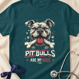 Pitbulls Are My Kids Tee | Pit Bull Mom Shirt | Pittie Lover Gift | Dog Mom Apparel thumbnail 16