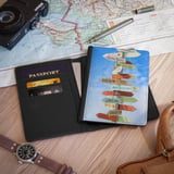 World Travel Signpost Passport Cover thumbnail 2