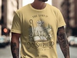 The Lord Is My Shepherd Psalm 23 T-Shirt, Christian Faith Apparel, Lamb of God Religious Verse Tee, Inspirational Gift for Her thumbnail 9