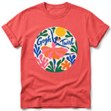 Gogh Twirl ~ Comfort Colors Premium Tee thumbnail 3
