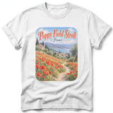 Poppy Field Stroll ~ Comfort Colors Premium Tee thumbnail 9