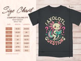 Axolotl Questions Graphic Tee thumbnail 7