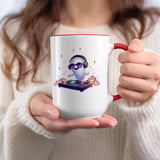 Halloween Mug, Ghost DJ, Spooky Season Gift, Music Lover, Party Boo, Fun Design, Holiday Decor, Coffee Mug, Tea Mug, Cute Ghost, Gift Idea thumbnail 7