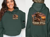 Texas Still Cowboy Hoodie thumbnail 3