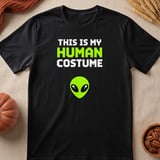 This Is My Human Costume Alien Tee thumbnail 6