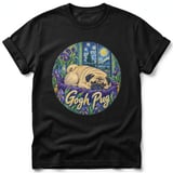 Gogh Pug ~ Comfort Colors Premium Tee thumbnail 1