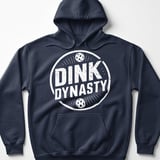 Pickleball Gildan Fleece Hoodie, Dink Dynasty, Court Pullover thumbnail 6