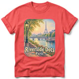 Riverside Dots ~ Comfort Colors Premium Tee thumbnail 3