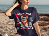 Welsh Corgi Big Personality Tee thumbnail 1