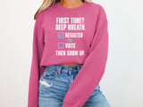 First Time Voter Checklist Tee & Sweatshirts thumbnail 11