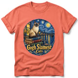 Gogh Siamese ~ Comfort Colors Premium Tee thumbnail 4
