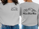 Vintage Hot Rod Sweatshirt, Classic Car Enthusiast Pullover, Pismo Street Rods Crewneck, Retro Automobile Jumper, Gift for Car Guy Dad thumbnail 4