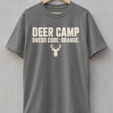Deer Camp Dress Code Orange Tee thumbnail 4
