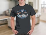 U.S. Coast Guard Semper Paratus T-Shirt | Patriotic Military Service Tee | USCG Apparel Gift for Veteran Father Marine Brother thumbnail 5