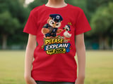 Explain The Duck Officer Hoot the Owl Tee thumbnail 1