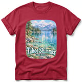 Tahoe Shimmer ~ Comfort Colors Premium Tee thumbnail 2
