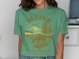 Maine Pine Tree State Est. 1820 T-Shirt thumbnail 8