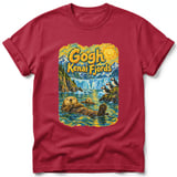 Gogh Kenai Fjords ~ Comfort Colors Premium Tee thumbnail 2