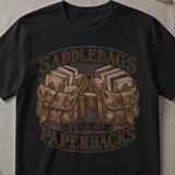 Saddlebags Full of Paperbacks Tee thumbnail 5