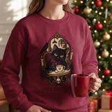 Cozy Coffee Cat Tee thumbnail 12