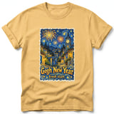 Gogh New Year ~ Comfort Colors Premium Tee thumbnail 7