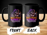 Rest In Peace Fake Diamonds Raven Mug thumbnail 12