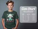 Cute Poodle Skeleton Costume Sweatshirt, Kids Halloween Cozy Pullover, Adorable Ghost Companions Design, adult and kid size t-shirts thumbnail 5