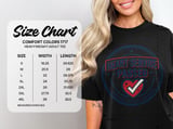 Heart Service Passed T-Shirt: Certified Approved Emblem, Distressed Heart Health Operation Graphic Design thumbnail 15