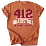 412 Hill District PA Tee thumbnail 9